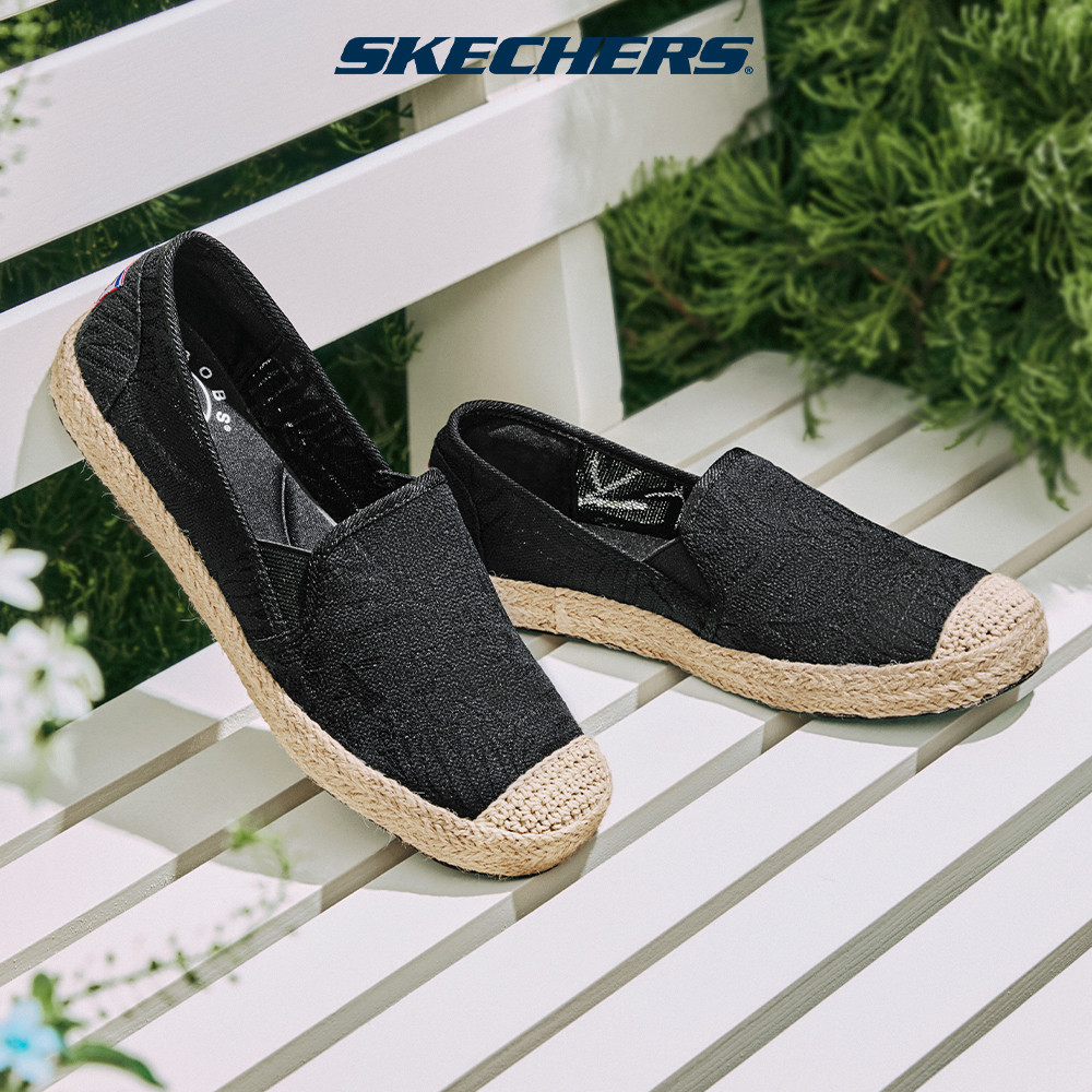 Skechers สเก็ตเชอร์ส รองเท้า ผู้หญิง BOB'S Flexpadrille Shoes - 113025-BLK