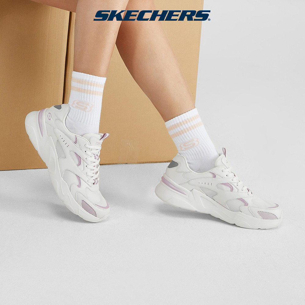 Skechers สเก็ตเชอร์ส รองเท้า ผู้หญิง BOB'S Sport Bobs Bamina Shoes - 117354-WLV