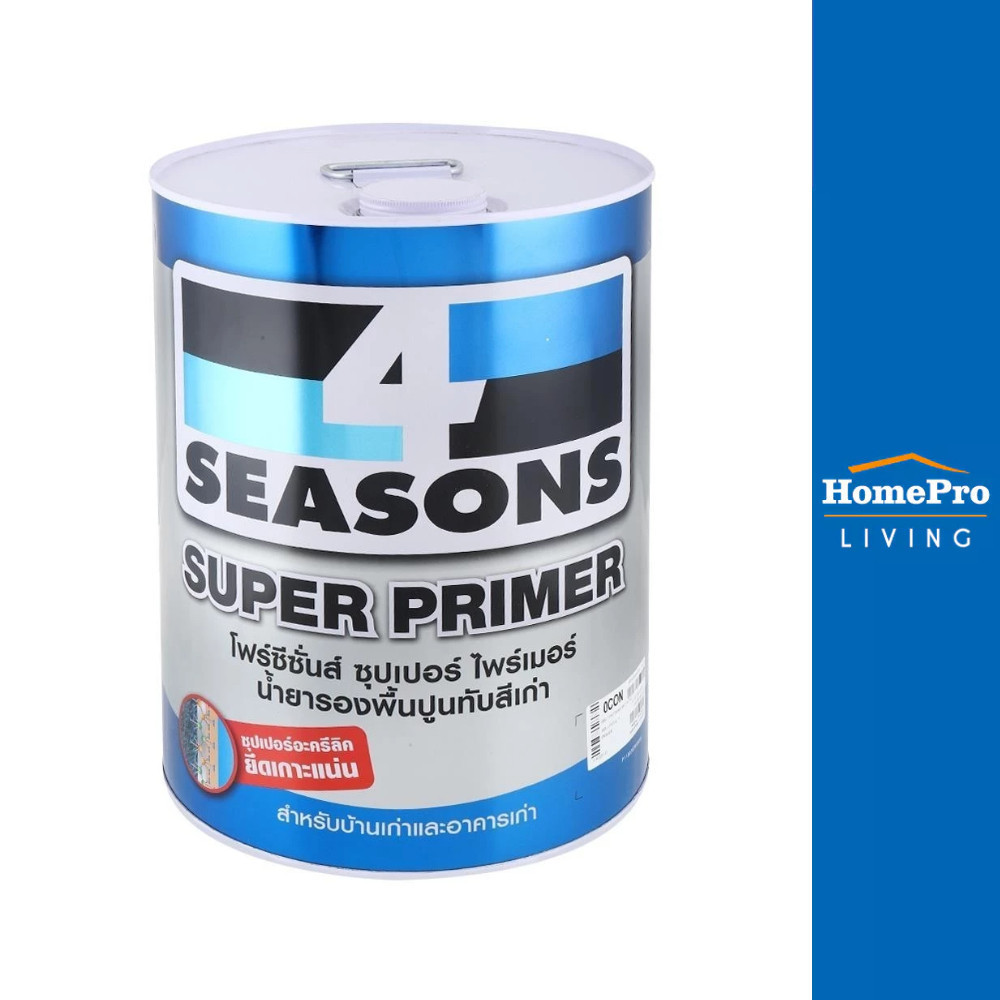 TOA สีรองพื้นปูนเก่า 4 SEASONS SUPER PRIMER 5 แกลลอน