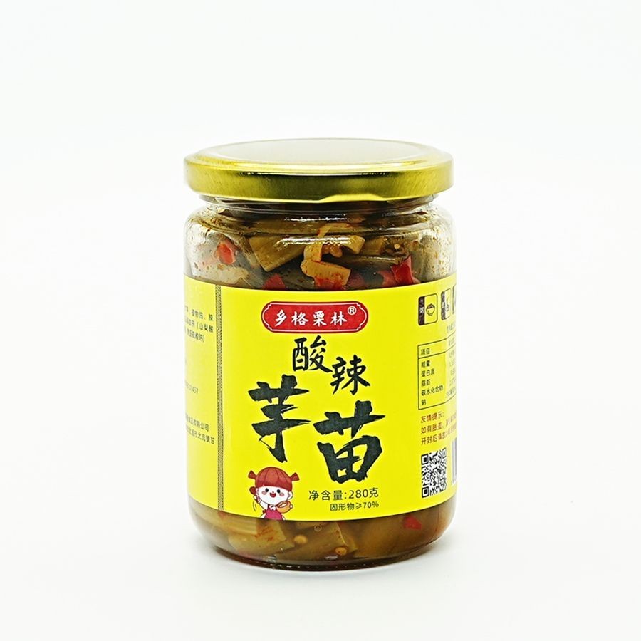 Sour and Spicy Taro Seedlings Sour Open Cover Instant Sour Taro Seedlings Taro Stem Taro Lotus Pickl