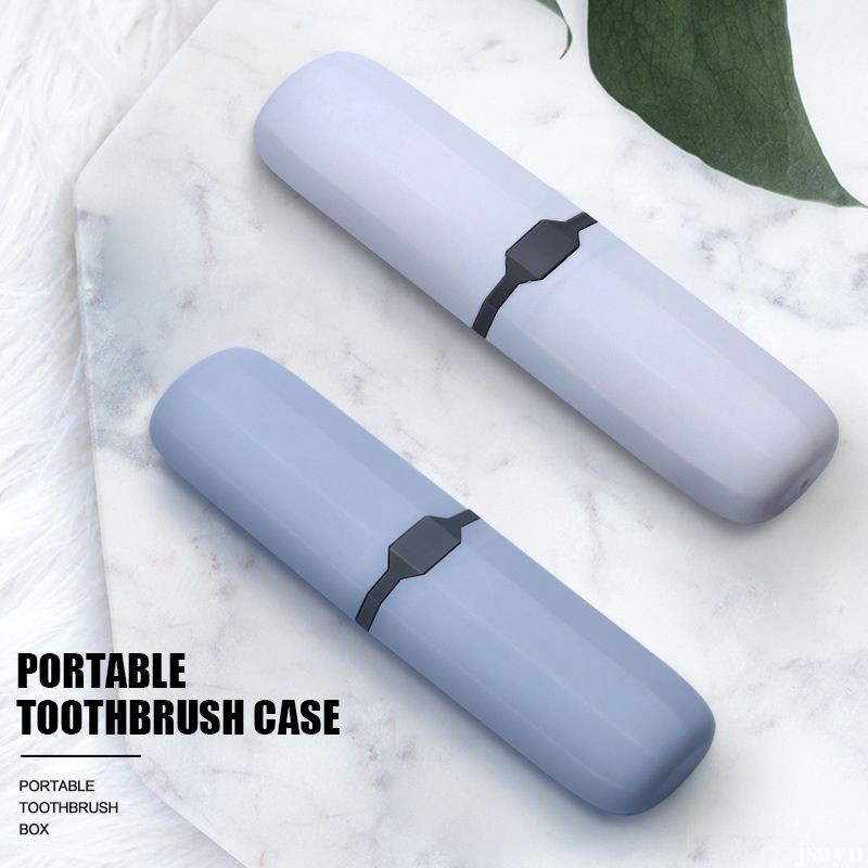 🏠 กล่องเก็บแปรงสีฟันไฟฟ้า ยาสีฟัน ดินสอ แบบพกพา สําหรับเดินทาง ห้องน้ํา