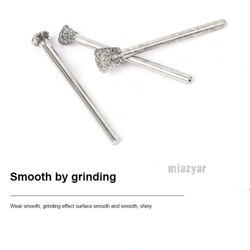 😍COD😍ชุดหัวเจียรทังสเตนคาร์ไบด์ ชุดดอกเจียร ดอกเจียรคาร์ไบด์ ชุดดอกเจียรทังสเตนคาร์ไบด์ ขนาดแกน3มิล*หัว6มิล - รูปที่ 2