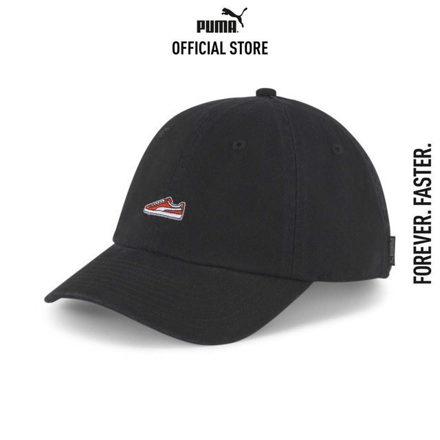 PUMA SPORT CLASSICS - หมวกแก๊ป PRIME Dad สีดำ - 02460501