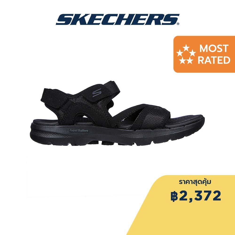 Skechers สเก็ตเชอร์ส รองเท้าแตะผู้หญิง Women On-The-GO 600 Unmatched Walking Sandals - 141050-BBK