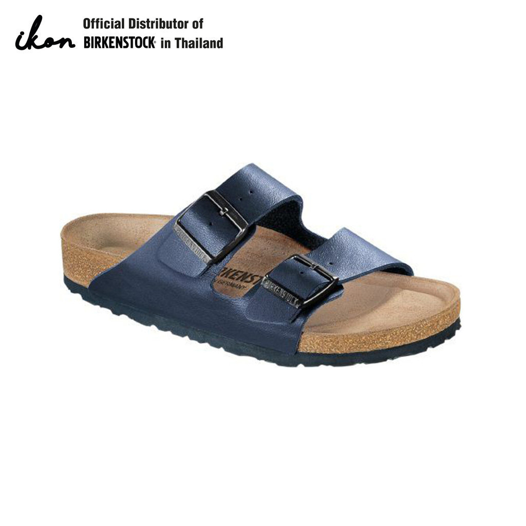 BIRKENSTOCK Arizona SFB BF Blue รองเท้าแตะ Unisex สีน้ำเงิน รุ่น 51061 (regular)