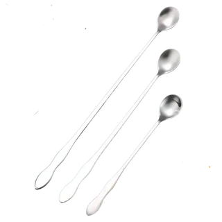 momomart ช้อนคนด้ามยาว สแตนเลส มีให้เลือก ยาว 20/26cm stirring spoon