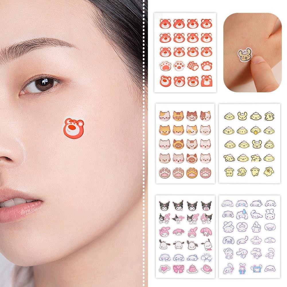 elegantedge Creative Kitty Acne Patch สี PE Acne Patch การ์ตูน Sanrio Acne Patch