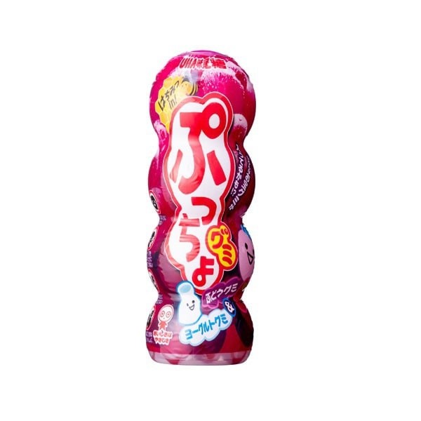 UHA Pucho Gummi Grape Container 40gYou can enjoy juicy grape flavor and moderately sour yogurt flav 