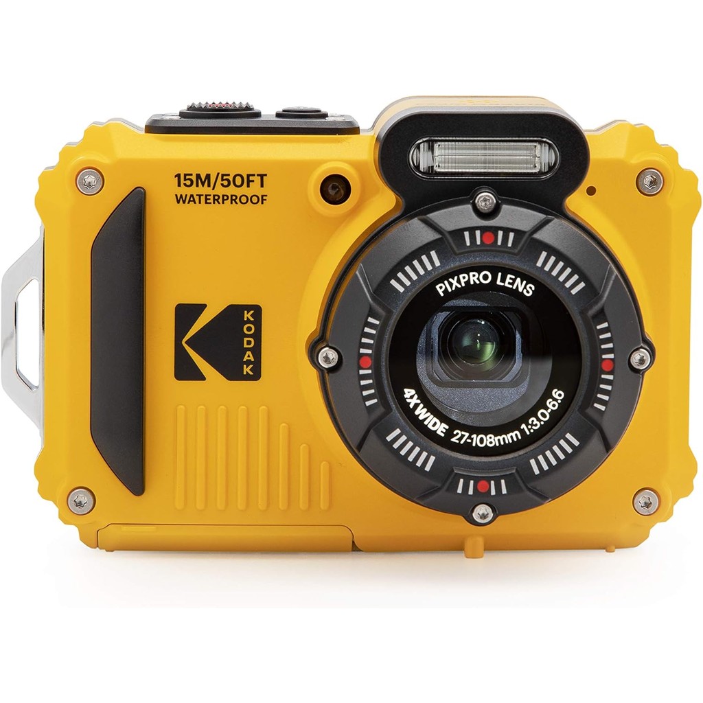 Kodak Compact Digital Camera Kodak PIXPRO WPZ2 Waterproof Dustproof Shockproof CALS Mode Yellow