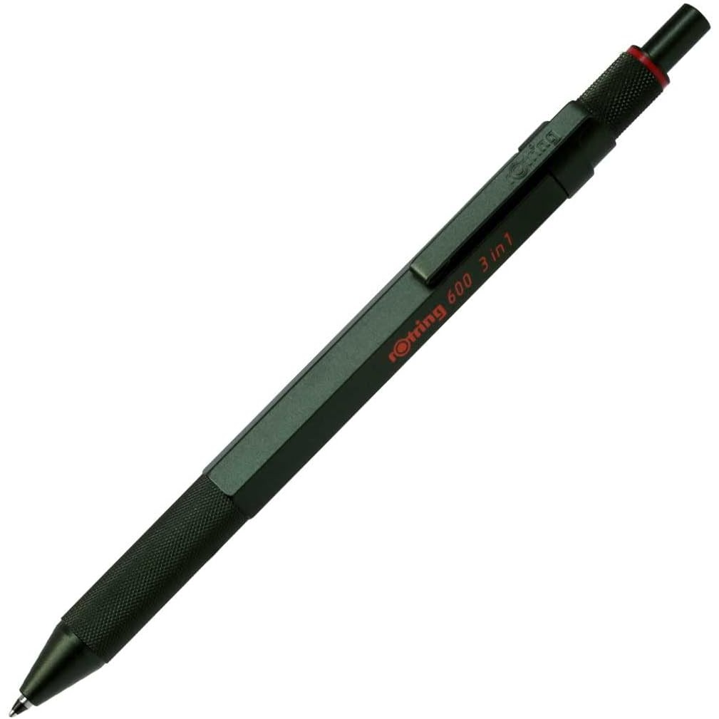 Rotring Multipen Camouflage Green 600 3in1 2159368 rOtring Mechanical pencil High-grade writing inst