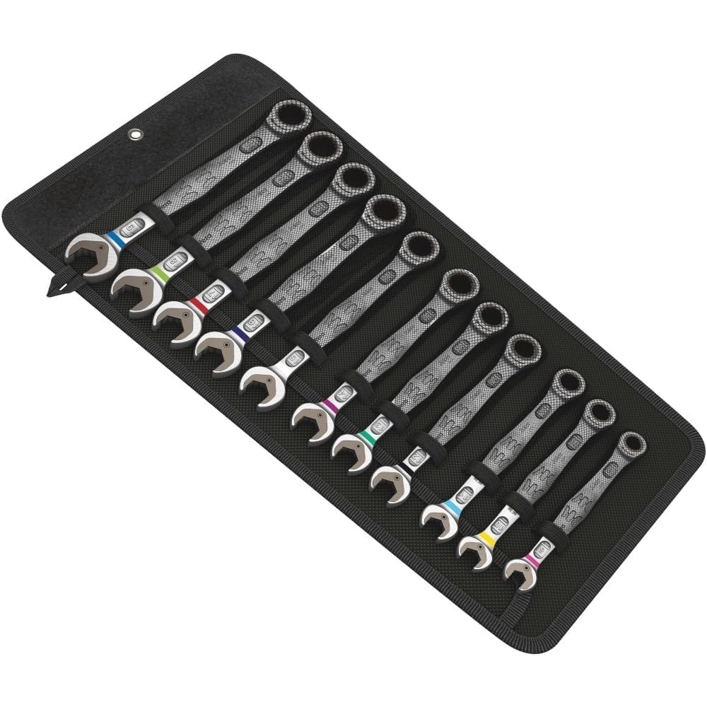 Wera 05020013001 | 6000 Joker Combination Ratchet Wrench Set, 11 pcs.