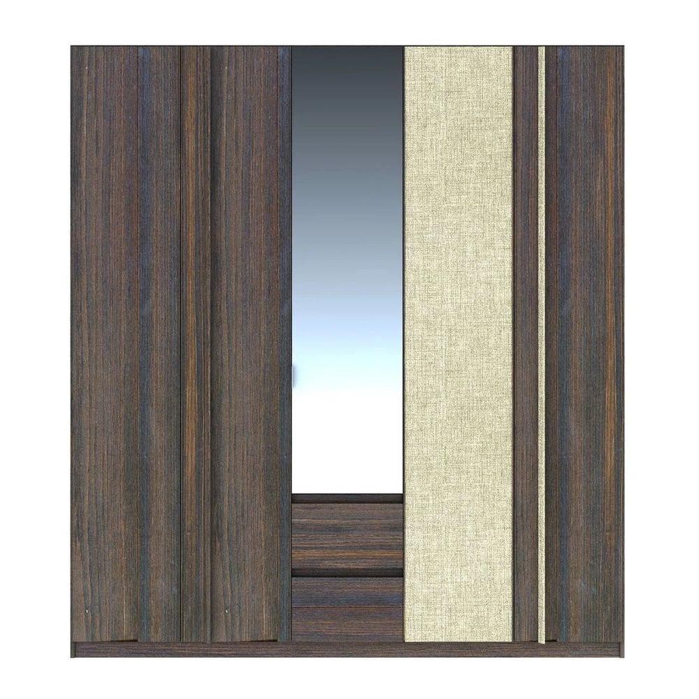 ตู้เสื้อผ้า SB FURNITURE ECONI 200 ซม. สี ROYAL ACACIA เฟอร์นิเจอร์ห้องนอน ตู้เสื้อผ้า WARDROBE SB F