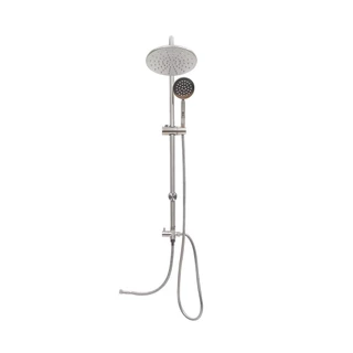MARINE ชุดเรนชาวเวอร์ ทรงกลม 8 นิ้ว สแตนเลส 304 รุ่น Smoke Lux MR-204S |ZWF|