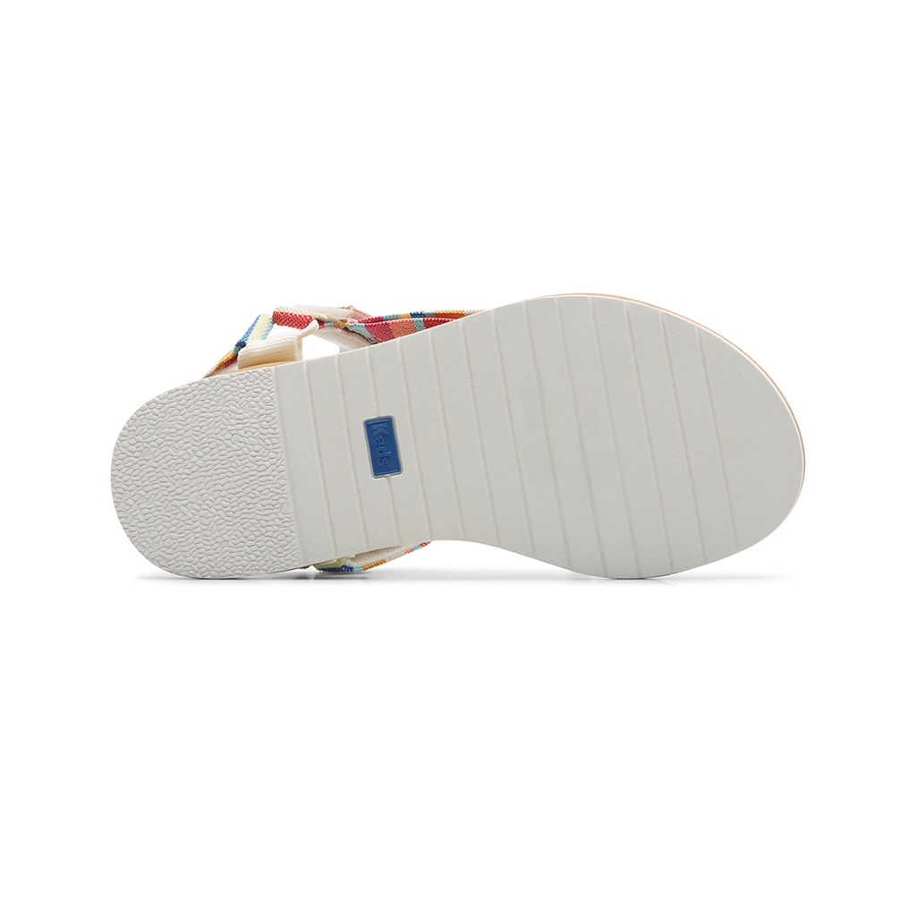 Keds รุ่น Trio Ef รองเท้าแตะรัดส้น ผู้หญิง สี Pink/Multi - WF67012