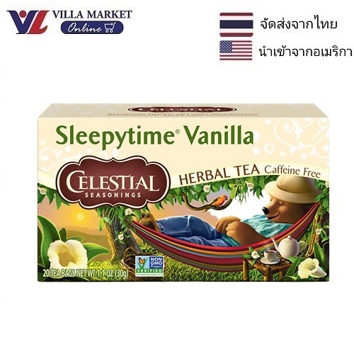 Celestial Seasonings Vanilla Herb Tea 30G 20ซอง