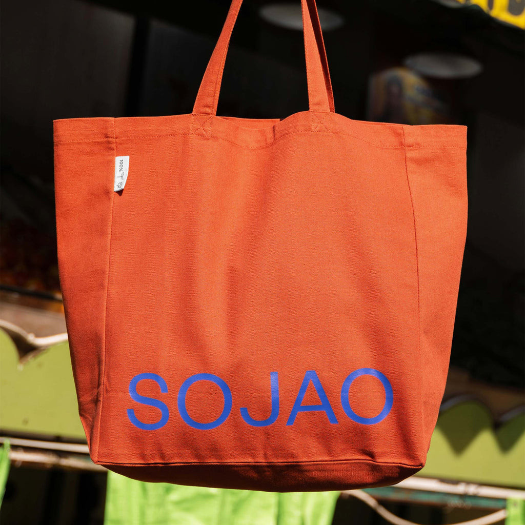 ฝ้ายออร์แกนิกกระเป๋า Tote SOJAO SOJAO Organic Cotton Tote Bag