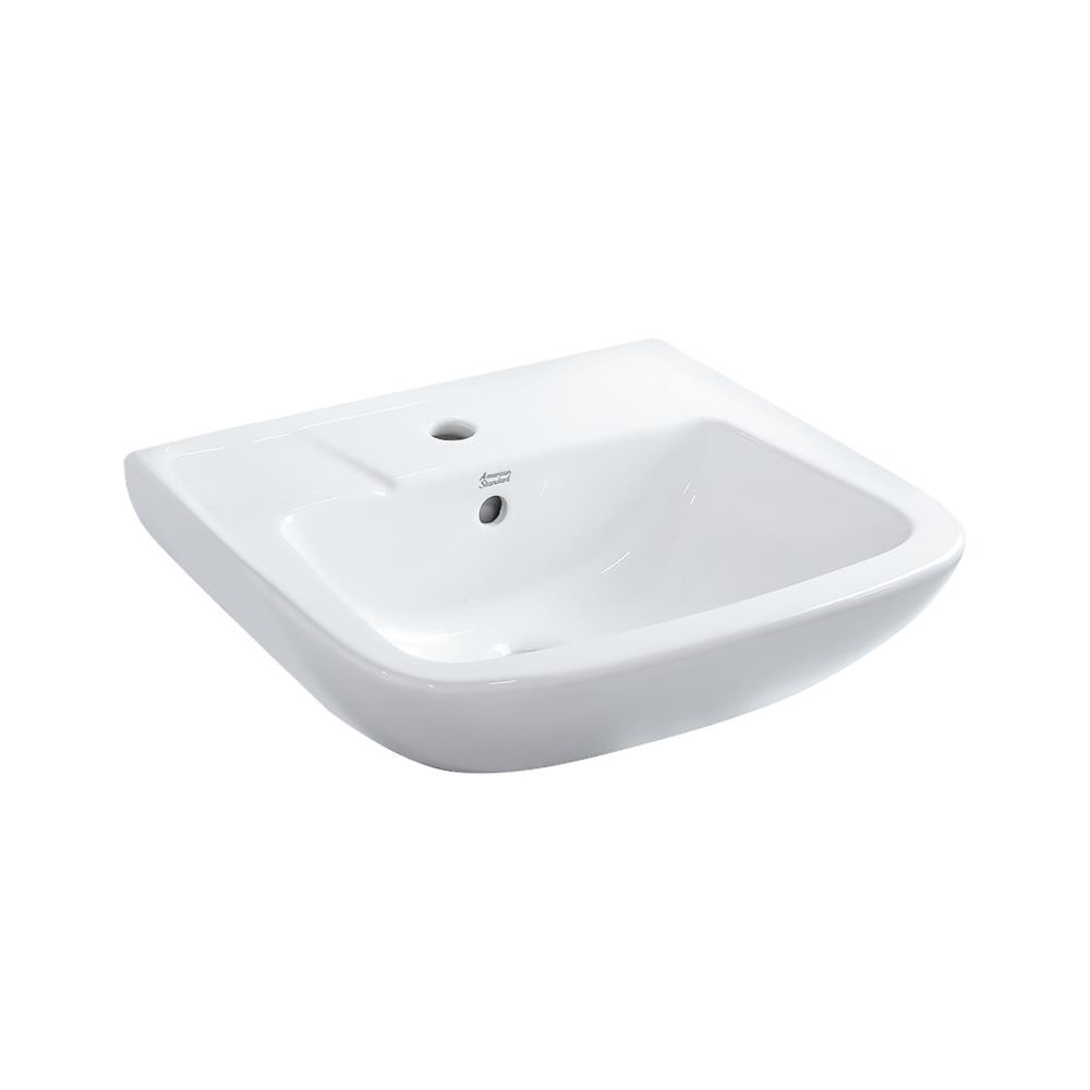 AMERICAN STANDARD อ่างล้างหน้าแขวน AMERICAN STANDARD 0948-WT-0 สีขาว อ่างล้างหน้า อ่างล้างหน้าแบบแขว