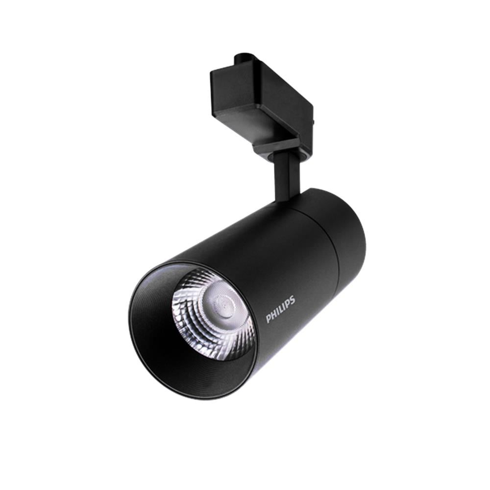 PHILIPS แทรคไลท์ LED PHILIPS ST033T 830 20 วัตต์ WARM WHITE สีดำ กลม โคมไฟภายใน แทรคไลท์ LED TRACK L