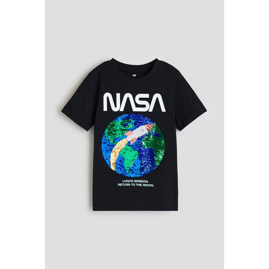 H&M Boy Reversible-sequin T-shirt 1119685_3