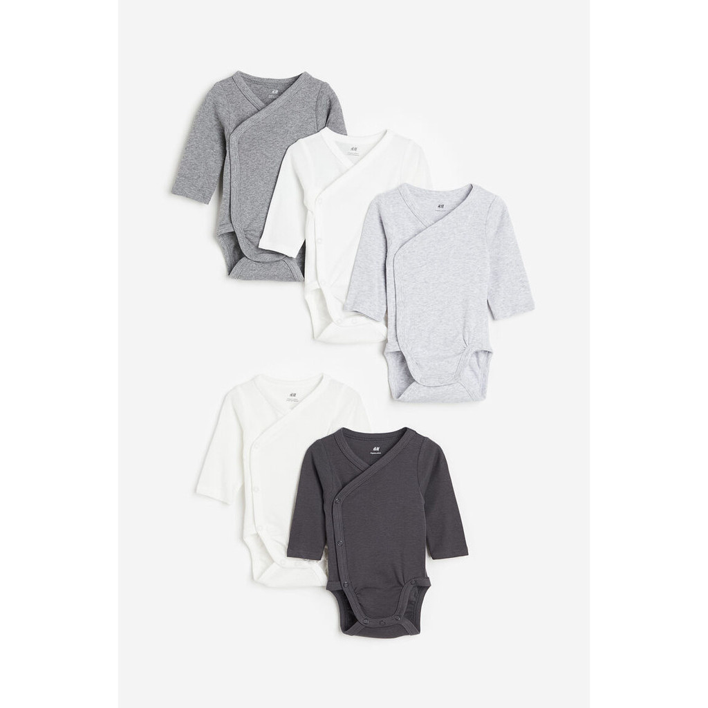 H&M بودي ملفوف للرضّع (5 قطع) — صورة 2