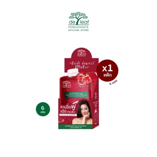 (Normal Price) เดอ ลีฟ พอมิกราเนท เอจเลส โกลว์ มอยส์เจอไรซิ่ง เจล ขนาด 6 กรัม*6 พร้อมกล่อง