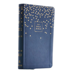 NKJV, Thinline Bible Youth Edition, Leathersoft, Blue, Red Letter, Comfort Print : Holy Bible, New K