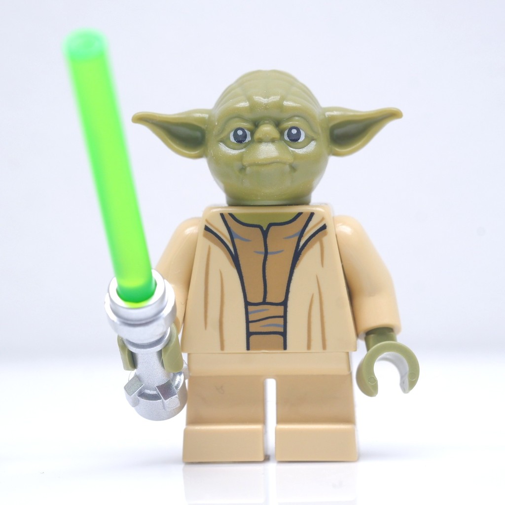 ( Ploybrick Minifigure ของแท้ ) Star Wars Yoda 75360 Yoda's Jedi Starfighter