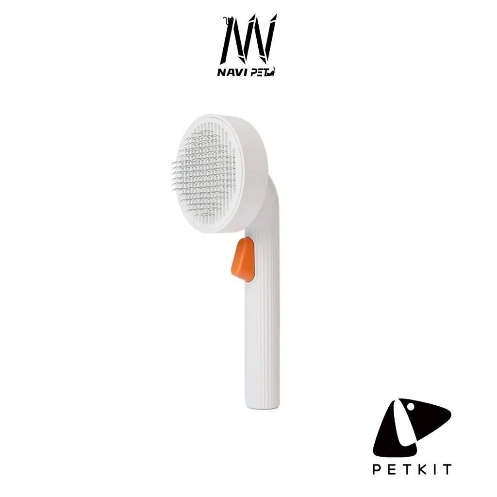 navipet petkit Pet Grooming Brush 2 หวีสางขนแมว สัตว์เลี้ยงแปรงโค้งหัวเข็มรุ่นใหม่ รุ่น2