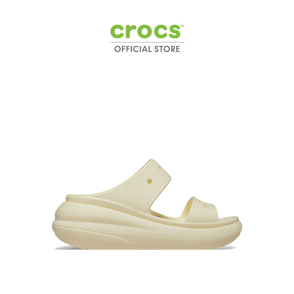 CROCS รองเท้าแตะผู้ใหญ่ CRUSH SANDALS รุ่น 20767076O - BUTTERCREAM