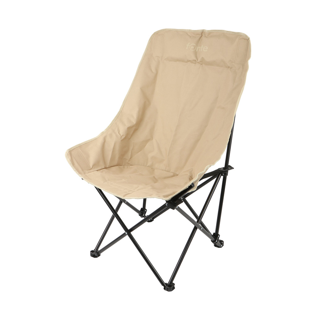 เก้าอี้แคมปิงพับได้ FONTE รุ่น CCF004 สีเบจ