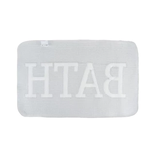 KASSA HOME พรมเช็ดเท้า รุ่น BC103-WH-B ขนาด 72 x 45 ซม. สีครีม