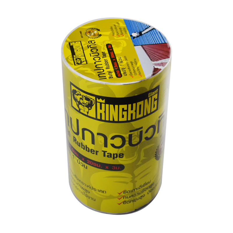 GIANT KINGKONG เทปกาวบิวทิล รุ่น BRT15-20003 ขนาด 1.5 มม. x 20 ซม. x 3 เมตร สีดำ