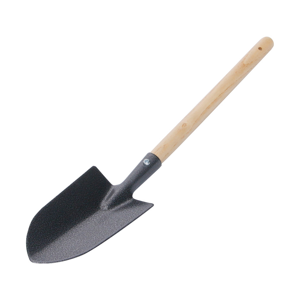 FONTE ส้อมพรวนดินเล็กด้ามไม้ รุ่น G305C สีดำ