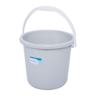 KASSA HOME ถังน้ำหูหิ้ว รุ่น 2003 ขนาด 12 ลิตร สีเทา