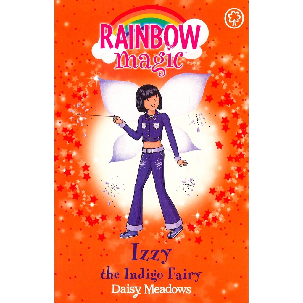 BBW หนังสือ Rainbow Magic: The Rainbow Fairies: 6: Izzy The Indigo Fairy ISBN: 9781408348567