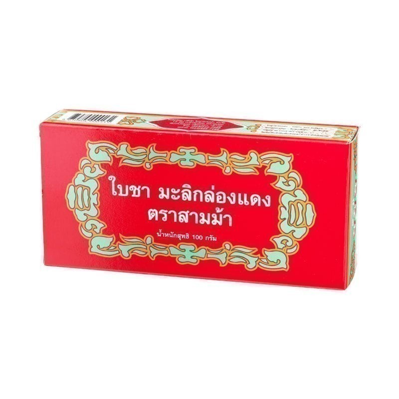 สามม้าใบชายอดมะลิ 100กรัม [8850804000131]