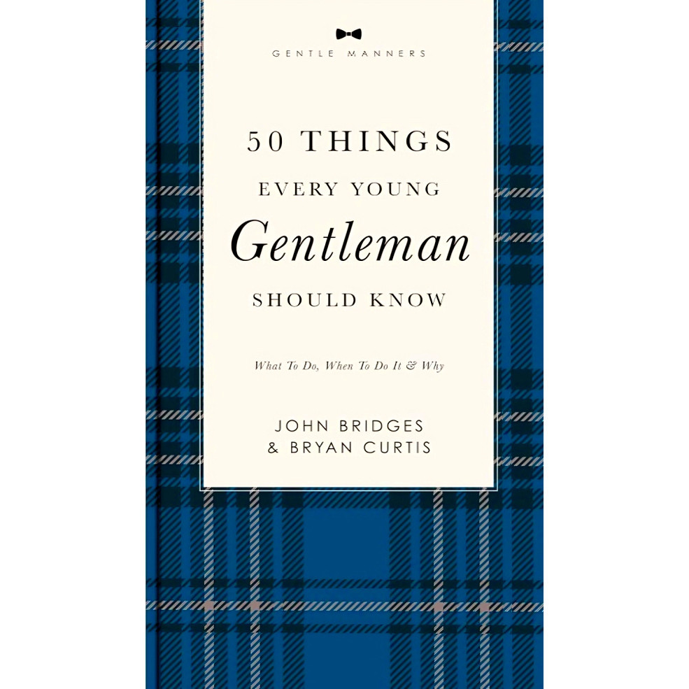 BBW หนังสือ 50 THINGS EVERY YOUNG GENTLEMAN SHOULD KNOW