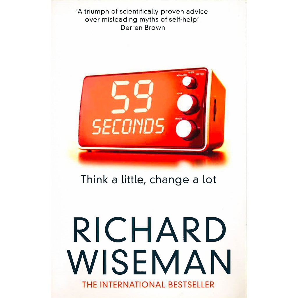 BBW หนังสือ 59 Seconds: Think A Little Change A Lot ISBN: 9781447273370