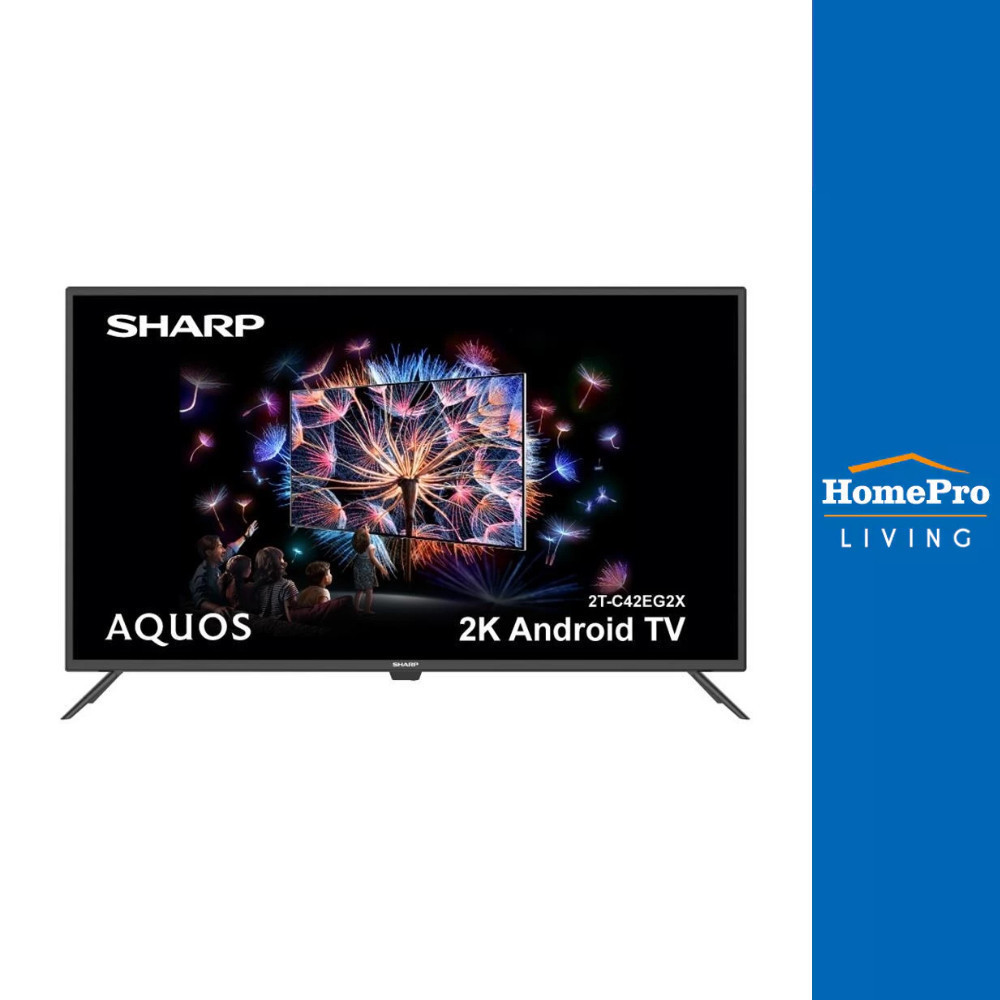 [จัดส่งพร้อมติดตั้ง*] SHARP แอลอีดี ทีวี 42 นิ้ว (Full HD, Android TV) รุ่น 2T-C42EG2X