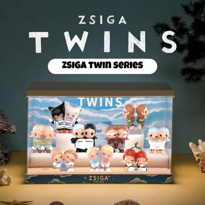 ตู้โชว์ Zsiga Twin series 👯‍♀️ กล่องอคิลิค พร้อมอุปกรณ์ประกอบฉาก