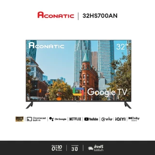 ACONATIC รีโมททีวี รุ่น RC-GG07 ใช้สำหรับ SMART TV (Google) Series.800,710 สำหรับทีวีรุ่น 43HS800AN 43HS701AN 55US700AN