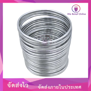 ลวดอลูมิเนียมกลม *ม้วนละ 4 เมตร/1ชุด* ขนาดมาตรฐาน สำหรับ งานไฟฟ้า [*1-L-0027]