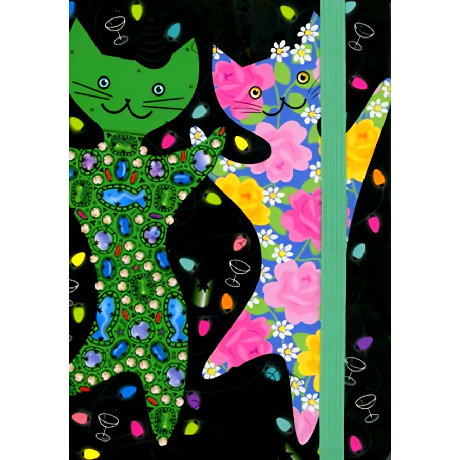 BBW หนังสือ My Notes: Party Cats Notebook ISBN: 9781915415387