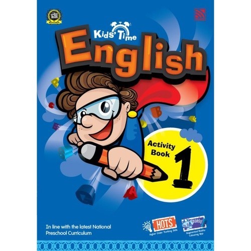 ^NANMEEBOOKS หนังสือ Kids' Time English Activity Book 1