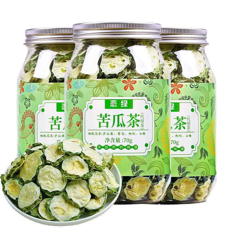 Canned Love Green Bitter Melon Tea Bitter Melon Slices Farmhouse Dried Bitter Melon Slices Dried Bit