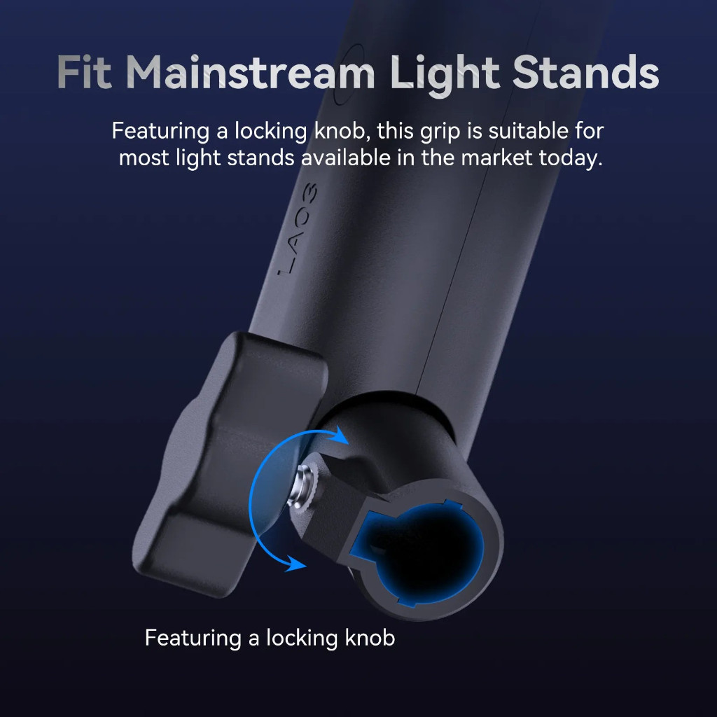 Ulanzi LA03 Button Grip for LED Light ด้ามจับไฟ LED รูปที่ 7