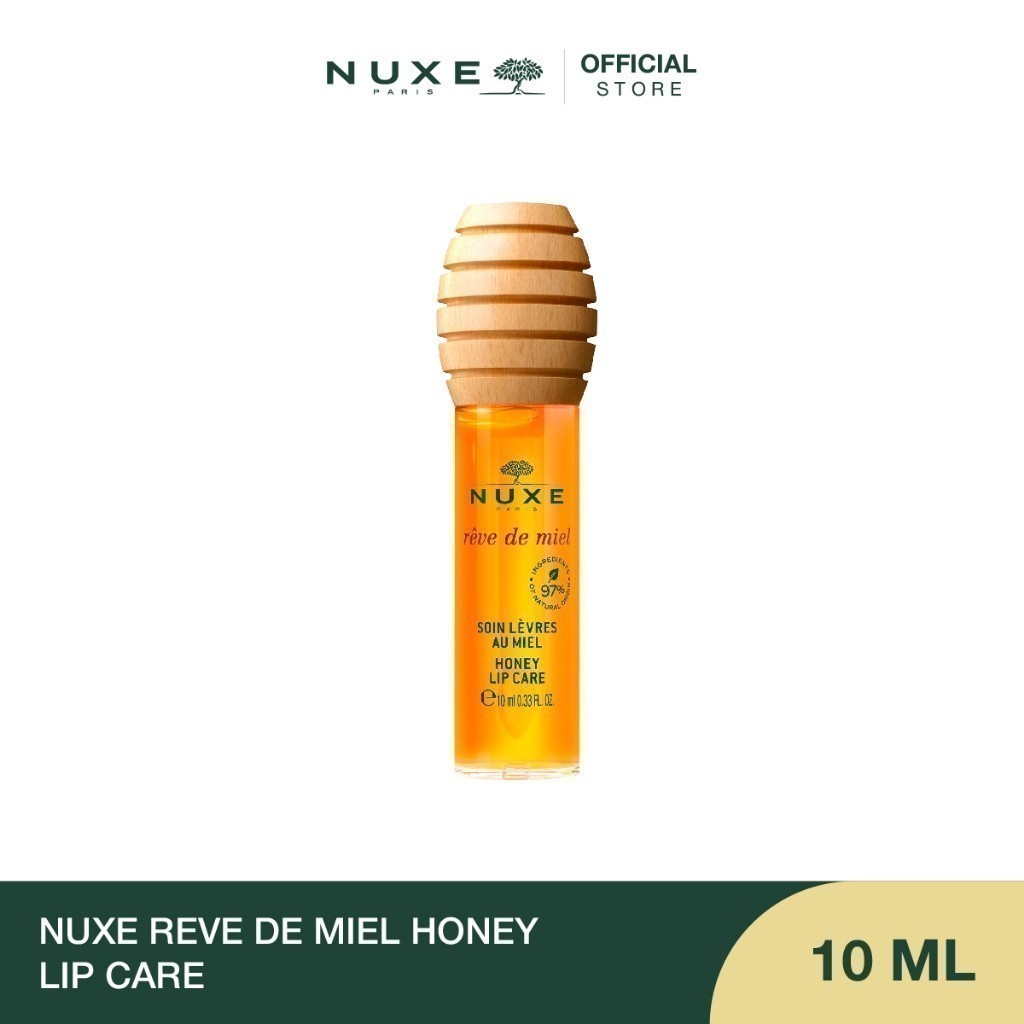 NUXE REVE DE MIEL HONEY LIP CARE 10 ml ลิปออยล์ Lip Oil บำรุงริมฝีปาก