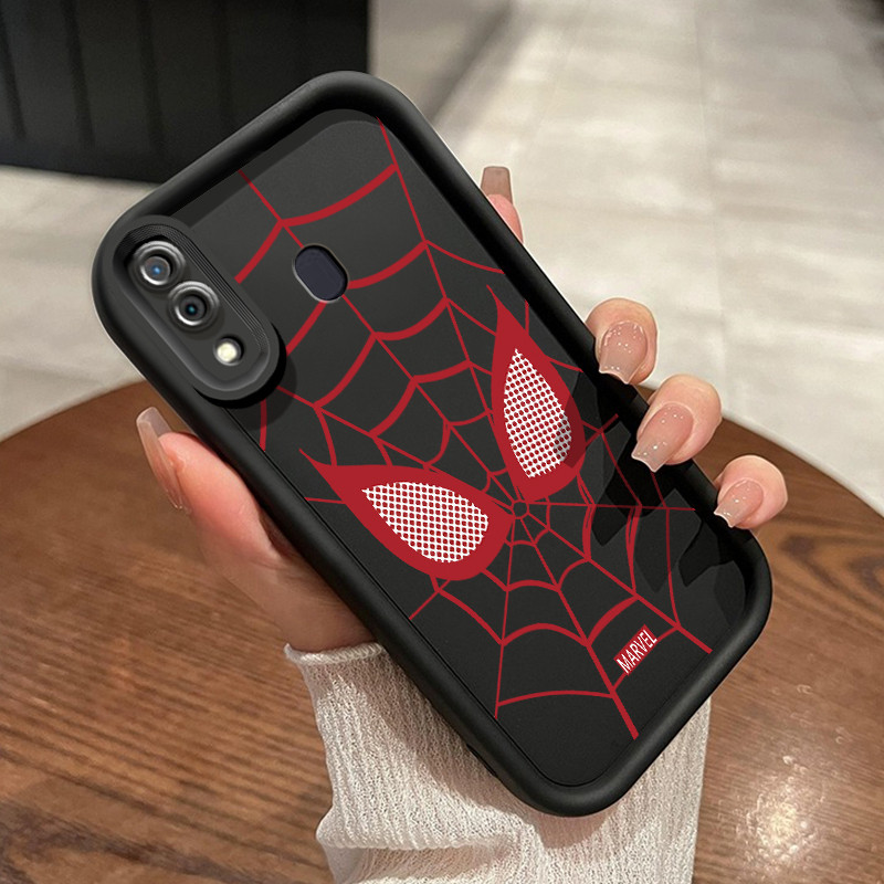 เคสสำหรับ Samsung Galaxy A30 A20 M10s A31 A24 A20s A21S เคสสไปเดอร์แมนเคสโทรศัพท์
