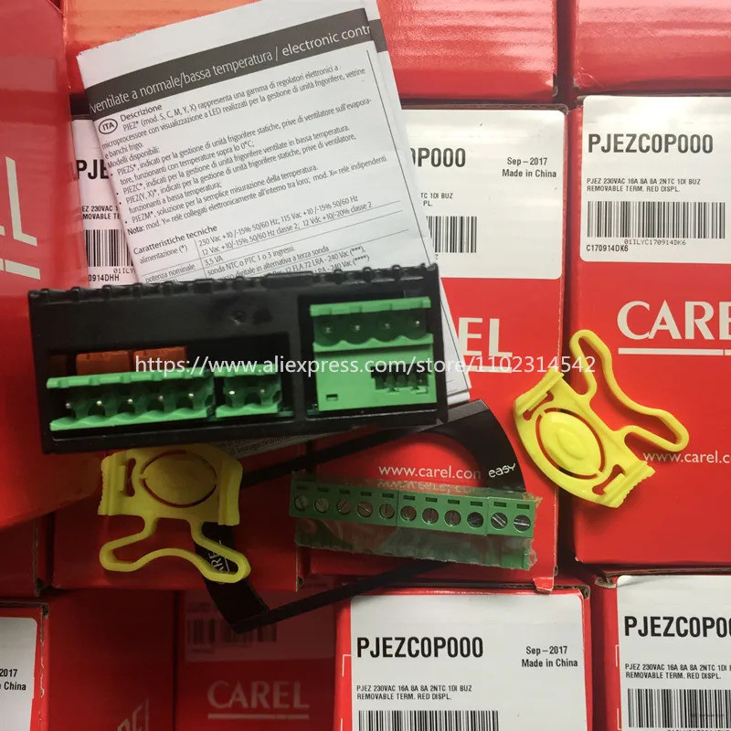 <0>CAREL ตัวควบคุมอุณหภูมิของแท้ใหม่ PJEZC0H000