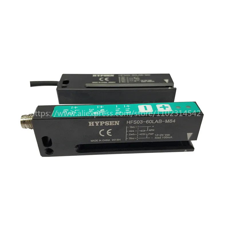 <0>1PCS  HFS03-60LAB-M84 HFS03-60LAB-M2 เครื่องติดฉลากเซ็นเซอร์ตาไฟฟ้า